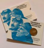 2 Euro Portugal 2022 Proof in blister (Atlantische Vlucht), Postzegels en Munten, Verzenden, Portugal, 2 euro, Losse munt