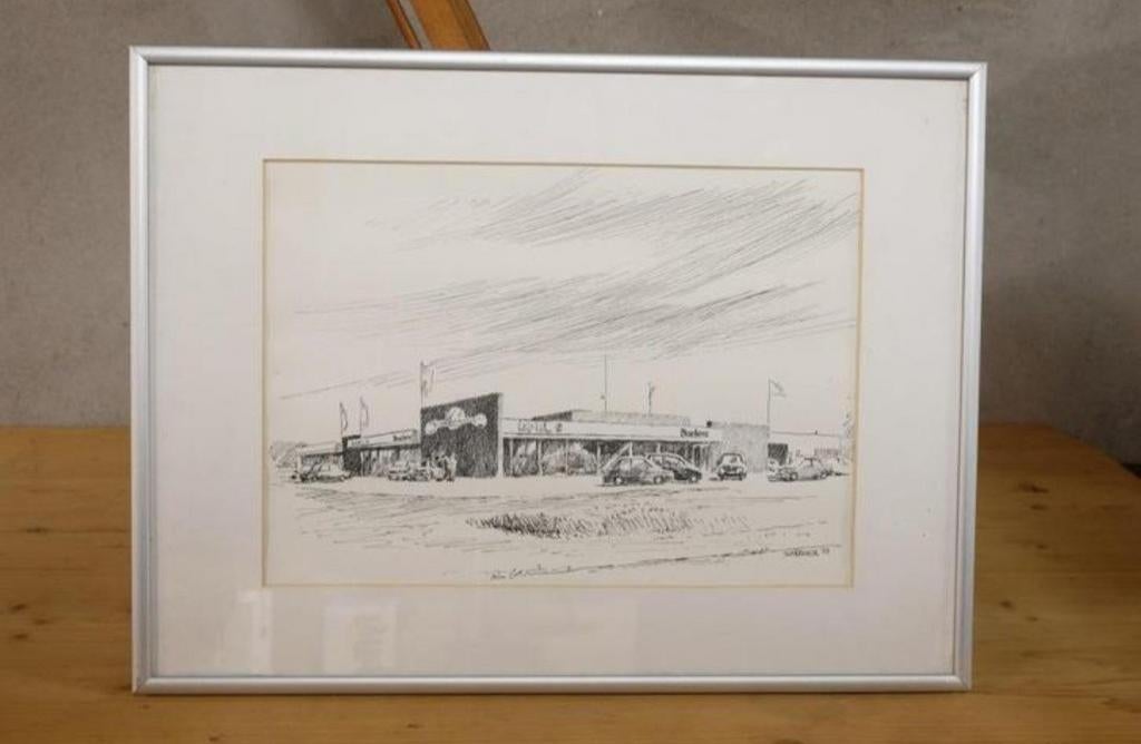 Opel Stadskanaal Geert Schreuder Groninger Ploeg 2003, Antiek en Kunst, Kunst | Tekeningen en Foto's, Ophalen of Verzenden