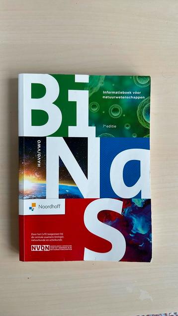 Binas 7e editie beschikbaar voor biedingen