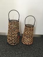 Colmore Lantaarn water Hyacint set-2 Nieuw!, Huis en Inrichting, Beige, 25 tot 50 cm, Nieuw, Ophalen of Verzenden