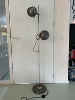 Staande vloerlamp met staal/chroom bollen, Huis en Inrichting, Lampen | Vloerlampen, Ophalen, Gebruikt, 150 tot 200 cm