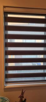 Duo rolgordijn grijs - 130x185 cm, 100 tot 150 cm, Ophalen of Verzenden, Zo goed als nieuw, Grijs