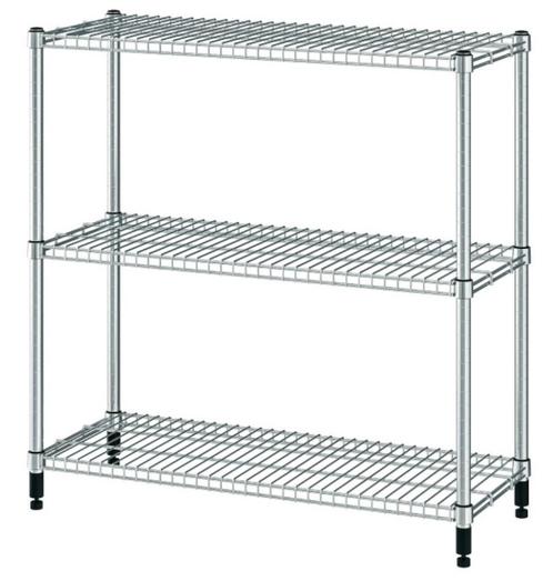 2x IKEA OMAR stellingkast – verzinkt staal 92x36x94, Huis en Inrichting, Kasten | Stellingkasten, Zo goed als nieuw, Ophalen of Verzenden