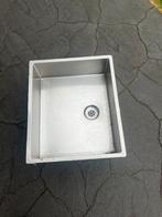 Wit composiet keukenbladen en gootsteenbak, Huis en Inrichting, Keuken | Keukenelementen, Ophalen, 200 cm of meer, Wit, 50 tot 100 cm