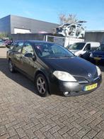 Nissan Primera 1.8 Estate 2006 Zwart voor liefhebber/export, Auto's, Voorwielaandrijving, 65 €/maand, Stof, 4 cilinders