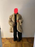 Prachtige vos bontjas 100cm maat L, Verzenden, Zo goed als nieuw, Bruin