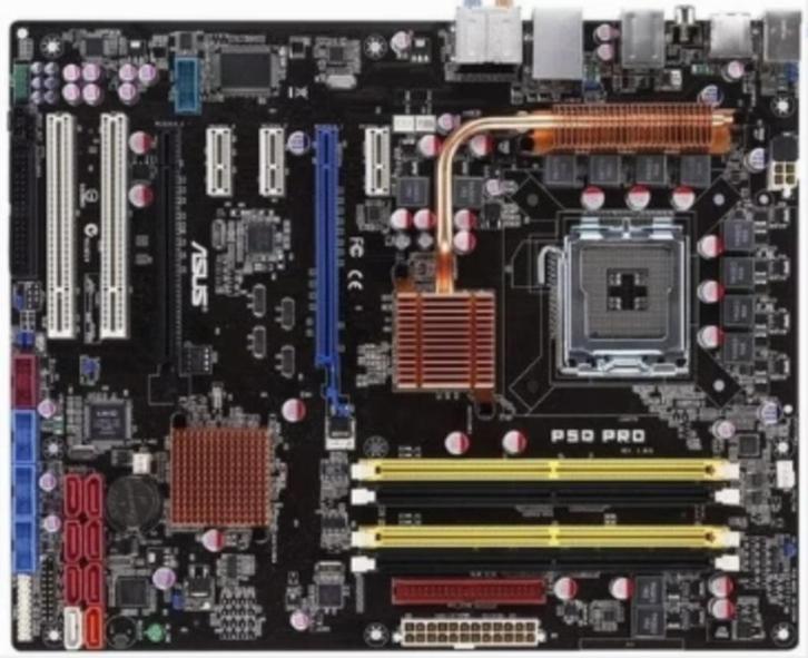 Asus P5Q PRO socket 775, Computers en Software, Moederborden, Gebruikt, Verzenden