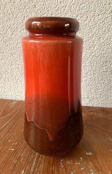 West Germany rode Scheurich lava vaas 209 - 18 beschikbaar voor biedingen