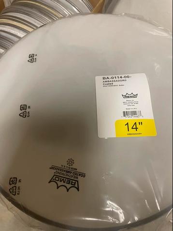 Grote partij drumvellen beschikbaar voor biedingen