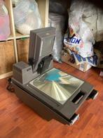 Overhead projector, Ophalen, Gebruikt