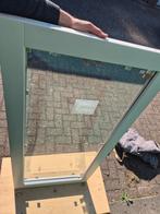 Hardhouten draairaam incl. Hr++ glas en rubbers, Doe-het-zelf en Verbouw, Kozijnen en Schuifpuien, Ophalen, Minder dan 75 cm, Raamkozijn