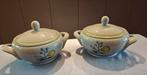 Arabia Finland windflouwer dekschalen 2x, Huis en Inrichting, Keuken | Servies, Ophalen of Verzenden, Zo goed als nieuw, Keramiek