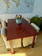 Houten Eettafel met Lades - 160x90cm, Huis en Inrichting, Tafels | Eettafels, Ophalen, 50 tot 100 cm, Zo goed als nieuw, 150 tot 200 cm