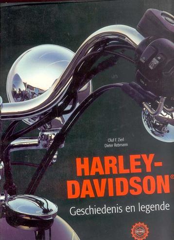 Boek Harley Davidson geschiedenis en legende z.g.a.n. beschikbaar voor biedingen