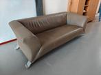 Rolf Benz 3 zits bank, Ophalen, Zo goed als nieuw, 200 tot 250 cm, Leer