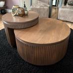 Salon tafel, Huis en Inrichting, Tafels | Salontafels, 100 tot 150 cm, Zo goed als nieuw, Minder dan 50 cm, Rechthoekig