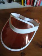 oranje ZONNEKLEP, nieuw met kaartje / zomer vakantie, strand, Ah, Nieuw, Pet, One size fits all