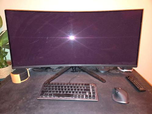 34" Dell Alienware AW3423DWF - 3440x1440 (WQHD), Computers en Software, Monitoren, DisplayPort, HDMI, USB-C, Gaming, Overige typen