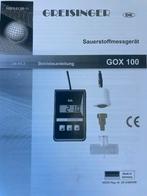 Greisinger GOX 100 Zuurstofmeter, Ophalen
