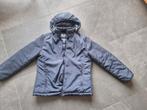 Donkerblauwe reversible winterjas maat 44, Gebruikt, Meisje, Ophalen of Verzenden, Onbekend
