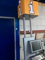Info balie rvs staanders zuil met computer ( 137 ), Ophalen, Gebruikt, Nvt, Nvt