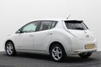 Nissan Leaf Acenta 24 kWh Automaat Camera, Cruise, Keyless,, Auto's, Nissan, Stof, Gebruikt, Wit, Origineel Nederlands