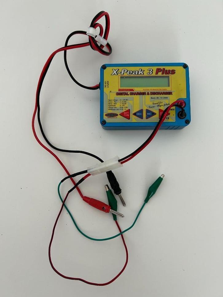 Jamara X-peak 3 plus digital charger & discharger rc, Hobby en Vrije tijd, Modelbouw | Radiografisch | Auto's, Onderdeel, Overige schalen