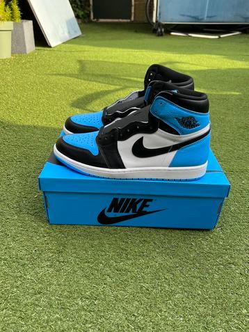 Jordan 1 high UNC Toe - Maat 46