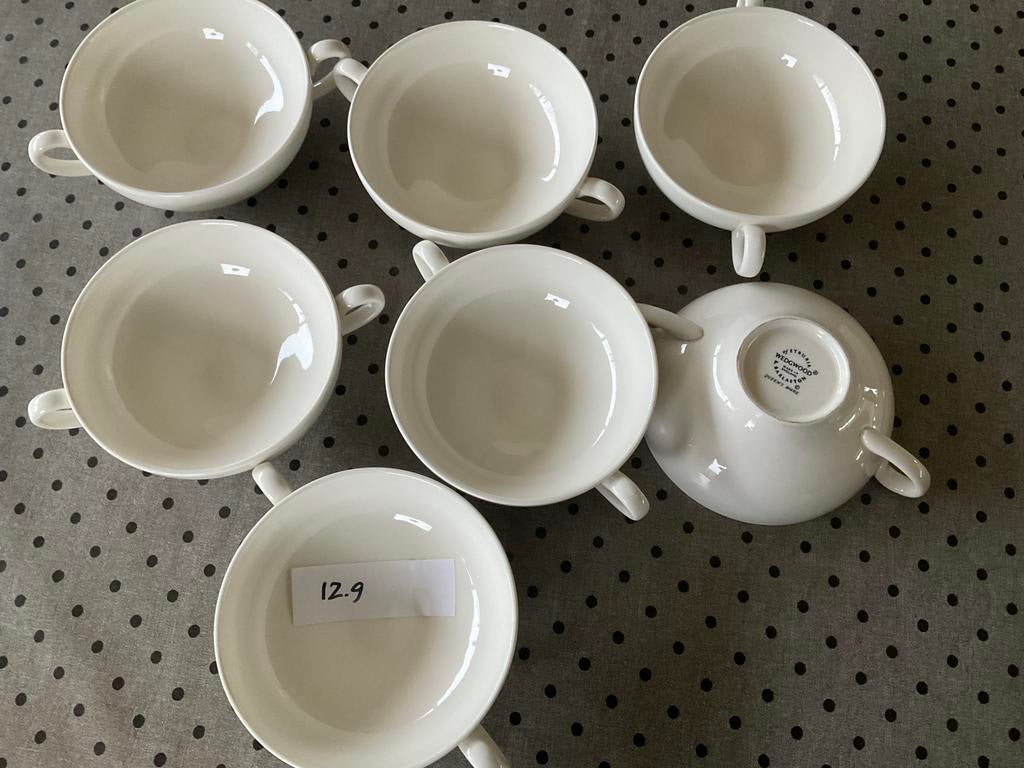 Wedgwood Queens ware traditional /plain SOEPKOM, Ophalen of Verzenden, Gebruikt, Porselein, Wedgwood