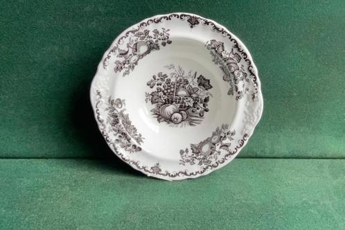 Mason's Fruit Basket England Brown Bruin Bakje Papbordje, Antiek en Kunst, Antiek | Servies los, Ophalen of Verzenden