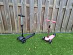 Step met 3 wielen roze en zwart, Fietsen en Brommers, Steps, Ophalen, Zo goed als nieuw, Gewone step