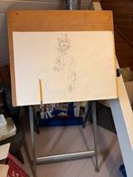 Industriële tekentafel Rietveld Kramer - Signe d'Or, Doe-het-zelf en Verbouw, Tekentafels, Ophalen, Gebruikt, Minder dan 130 cm