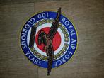 Royal Air Force RAF 100 Anniversary Verjaardag Patch Embleem, Embleem of Badge, Nederland, Luchtmacht, Ophalen of Verzenden