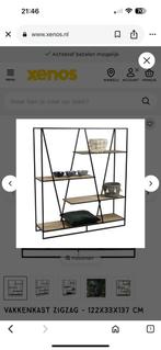 Industriële zwarte vakkenkast xenos, Huis en Inrichting, Kasten | Wandmeubels, Ophalen, Gebruikt, 25 tot 50 cm, Minder dan 150 cm