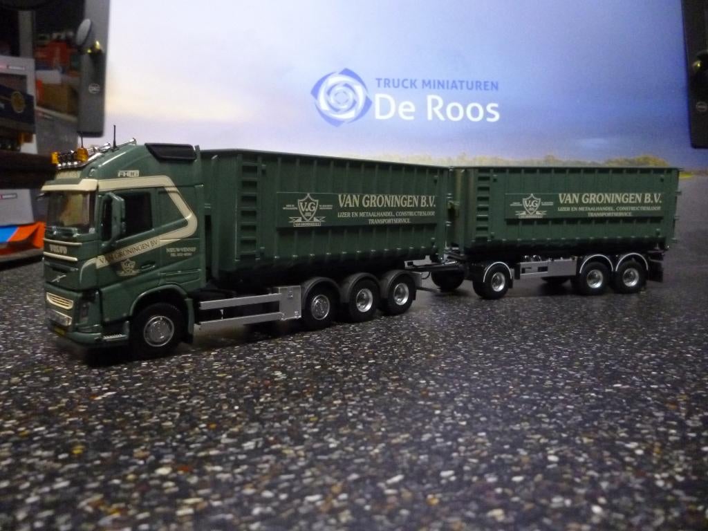 Tekno Volvo FH4 Van Groningen, Hobby en Vrije tijd, Modelauto's | 1:50, Nieuw, Bus of Vrachtwagen, Tekno, Ophalen of Verzenden