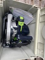 Festool TS 55 EBQ Invalzaag verzenden kan, Invalzaag, Ophalen of Verzenden, Zo goed als nieuw, 30 tot 70 mm