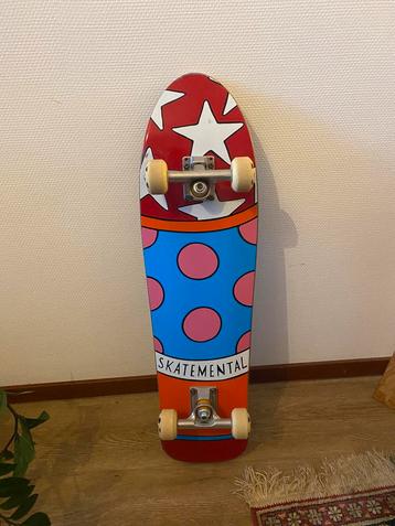 Piet Parra Skatemental skateboard cruiser beschikbaar voor biedingen
