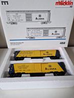 Te koop nieuw in doos Marklin 4858 Alaska Box-cars set, Nieuw, Wisselstroom, Ophalen of Verzenden, Wagon