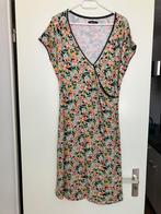 King louie jurk gebloemd met zwart kant, maat XL, Overige kleuren, Maat 46/48 (XL) of groter, Ophalen of Verzenden, Zo goed als nieuw