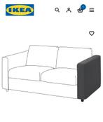 Vimle ikea armleuning (2 stuks) - zonder hoes, Huis en Inrichting, Banken | Bankstellen, Ophalen, Hout, 250 tot 300 cm, Gebruikt