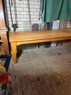 Tafel (oude kantine tafel), Huis en Inrichting, Ophalen, Gebruikt, 200 cm of meer, 50 tot 100 cm