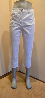 Witte driekwart stretchbroek Maat S, Kleding | Dames, Broeken en Pantalons, Wit, Ophalen of Verzenden, Zo goed als nieuw, Driekwart