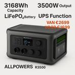 ALLPOWERS R3500 solar generator met 2 jaar garantie!!, Ophalen of Verzenden, Nieuw
