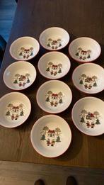 Wedgwood  10 dessert/compote schaaltje windsor christmas, Huis en Inrichting, Keuken | Servies, Ophalen of Verzenden, Wedgwood