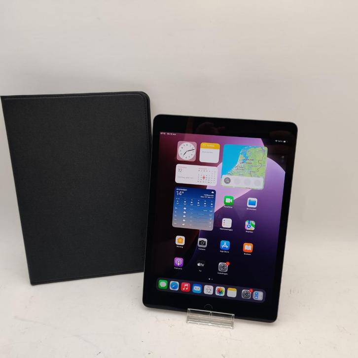 Apple iPad 9 2021 64gb || iOS 18 nu voor €219.99, Computers en Software, Tablet-hoezen, Zo goed als nieuw, Bescherming voor- en achterkant