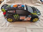 💥Ken Block Ford Fiësta 1:8 4x4 Electro met zender, Elektro, Auto offroad, Ophalen of Verzenden, Zo goed als nieuw