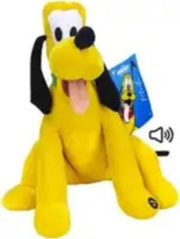 Disney Knuffel - Pluto met Geluid, 28cm, Nieuw beschikbaar voor biedingen