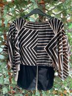JOSEPH RIBKOFF TOP MET PONCHO MT 38, Maat 38/40 (M), Zwart, Ophalen of Verzenden, Zo goed als nieuw