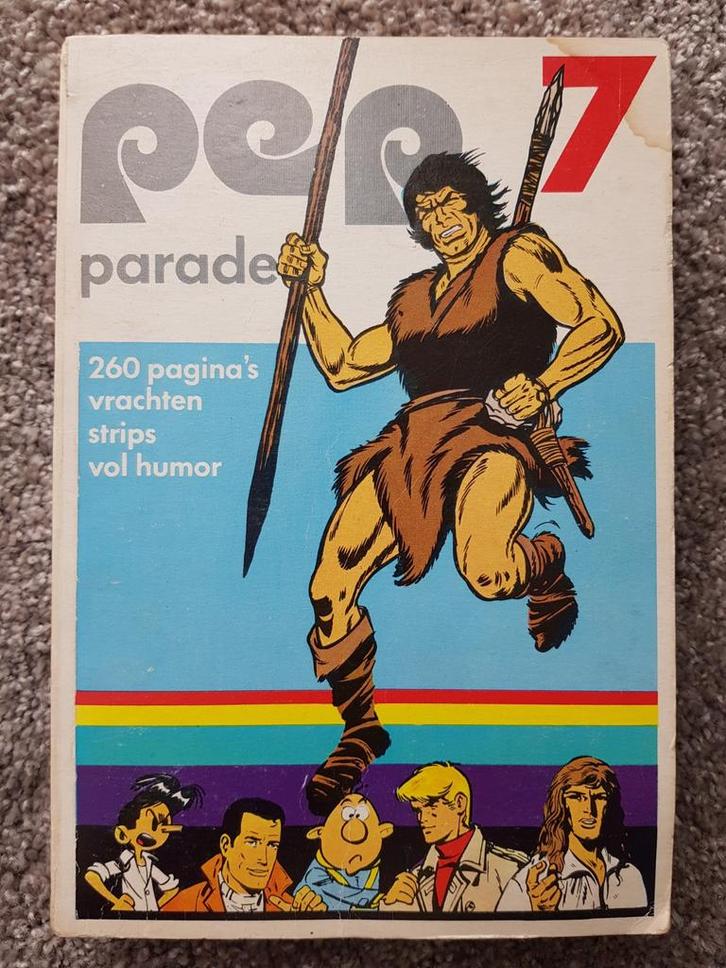 Stripboek / boek : PEP Parade 7 -- jaren '70, Boeken, Stripboeken, Gelezen, Eén stripboek, Ophalen of Verzenden