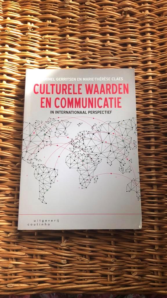 Culturele waarden en communicatie in internationaal perspect, Boeken, Wetenschap, Zo goed als nieuw, Sociale wetenschap, Ophalen of Verzenden